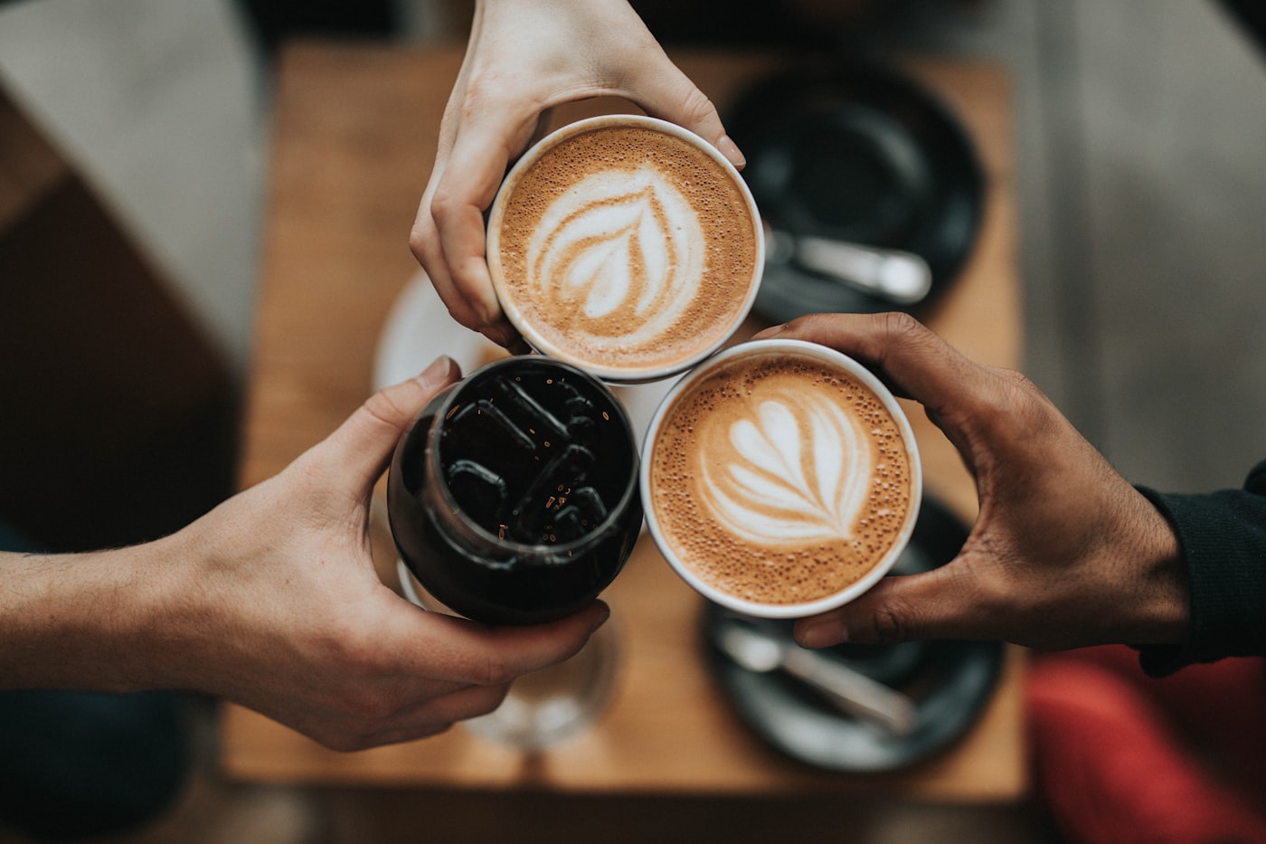 coffee served at Luts Coffee